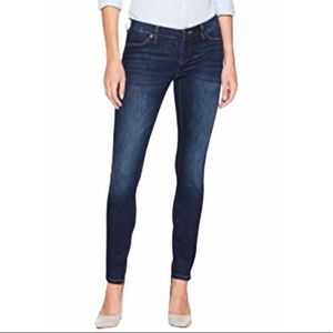 NEW BLANK NYC Jeans Anthropologie Skinny Jeans blue wash High Rise NEW Size 24
